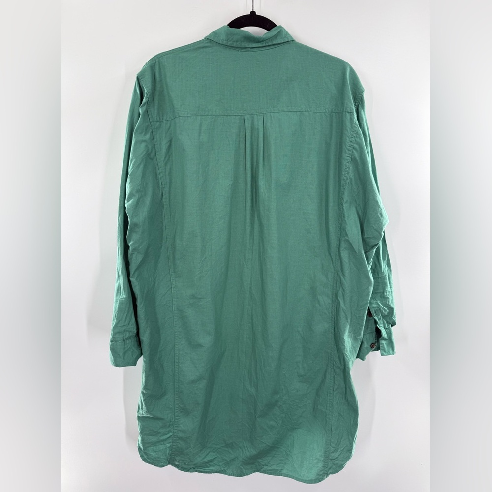 EUC Universal Thread Green Oversized Shirt Dress - Picture 9 of 10